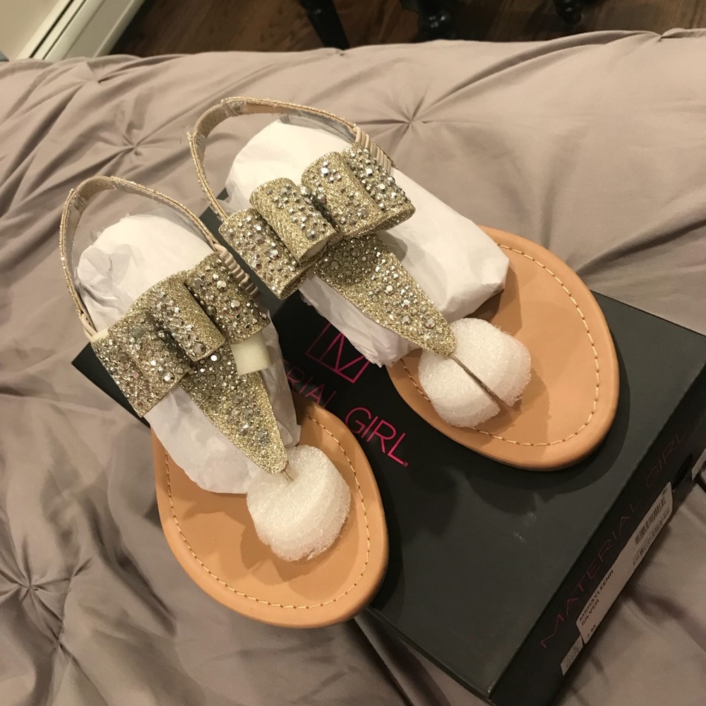 Brand new never used sandals